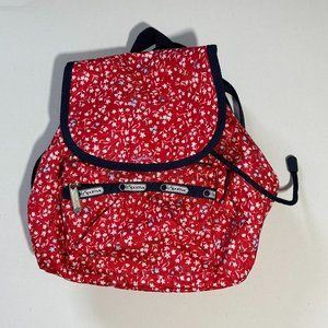 LeSportsac Small Edie Red Backpack